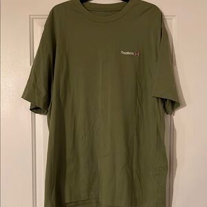 Reebok Men's Olive Green T-Shirt